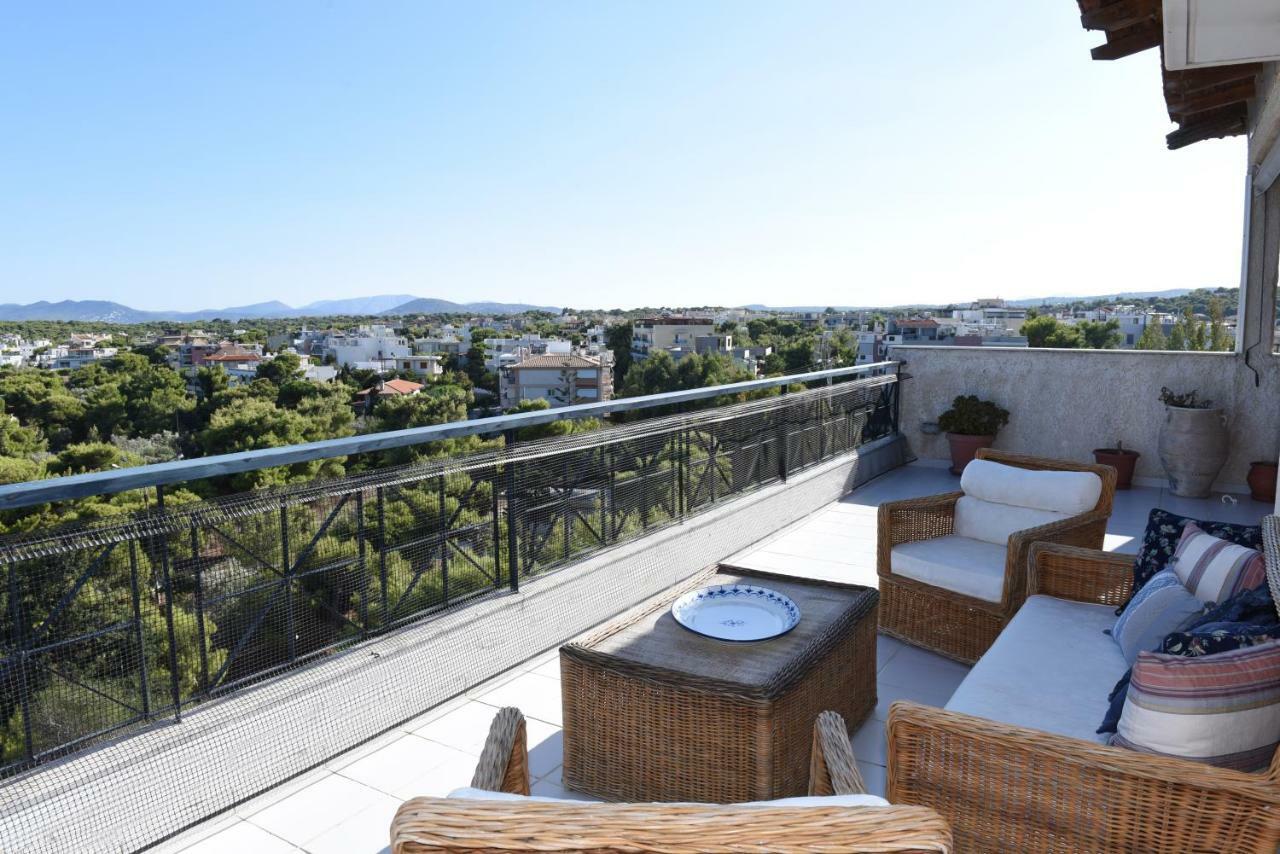 Top Floor With Stunning 360 View Apartamento Rafína Exterior foto