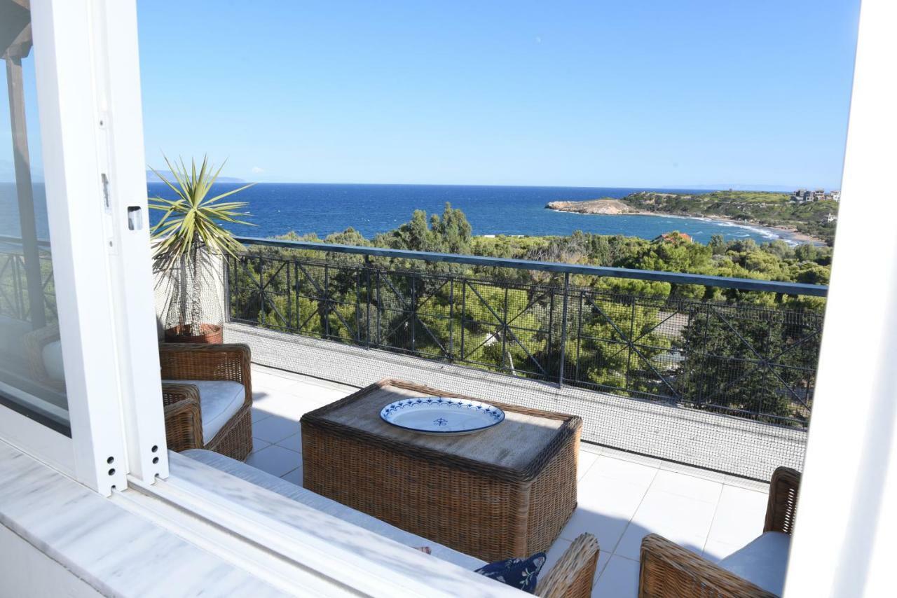 Top Floor With Stunning 360 View Apartamento Rafína Exterior foto