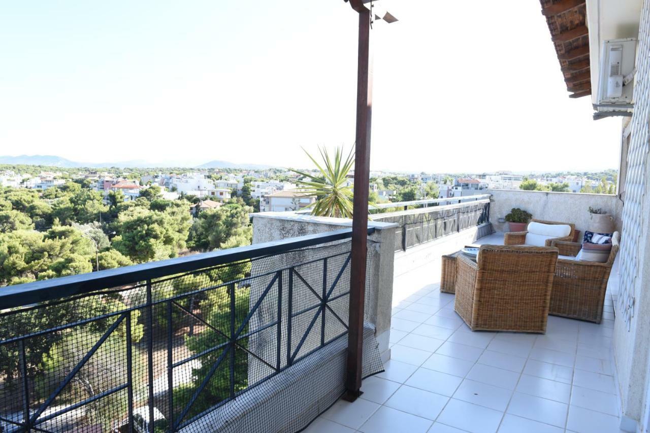 Top Floor With Stunning 360 View Apartamento Rafína Exterior foto